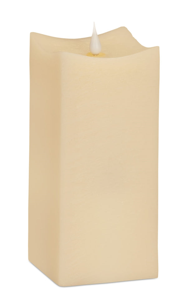 Simplux LED Squared Candle (Set of 2)