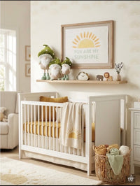 You Are My Sunshine — Mushroom Gnome Nursery Set