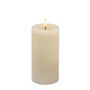 Flameless LED Pillar Candle (Set of 2) – 6"H