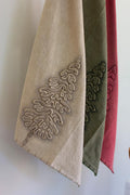 Christmas Tree Kitchen Towels, Set of 3 – Red, Green & White Holiday Hand Towels – view 2