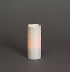 LED Dripping Wax Pillar Candles (Set of 3) – 8"H