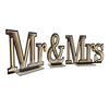 Mr & Mrs Light-Up Marquee Sign, 22.5"H – Infinity LED Wedding Decor