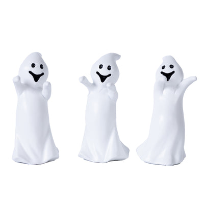Spooky Ghost Figurine Set of 3 Halloween Decor