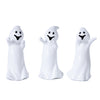 Spooky Ghost Figurine Set of 3 – Halloween Novelty Décor