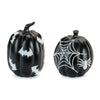 Halloween Spider and Bat Pumpkin Set of 2 – Spooky Statement Décor