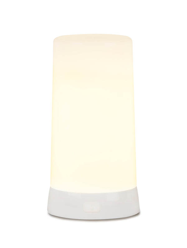 Melrose Raw-Set of 2 White LED Flickering Candles with Remote – Modern Farmhouse Lighting Décor