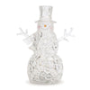 LED Snowman Snow Globe – Set of 2 Lighted Christmas Décor
