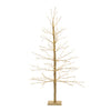 Gold LED Twig Tree, 48"H — Lighted Christmas Statement Décor