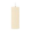 Flameless Ivory Pillar Candle (Set of 4)