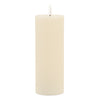 Flameless Ivory Pillar Candle (Set of 2) – 8"H