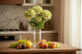 Melrose Raw-Set of 4 Green Mum Floral Sprays With Wired Stems – Glam & Luxury Spring Décor