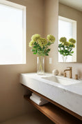 Set of 4 Green Mum Floral Sprays With Wired Stems – Glam & Luxury Spring Décor