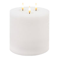 White Triple Wick Candle (Set of 2)