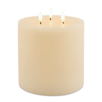 Ivory Triple Wick Candle (Set of 2)