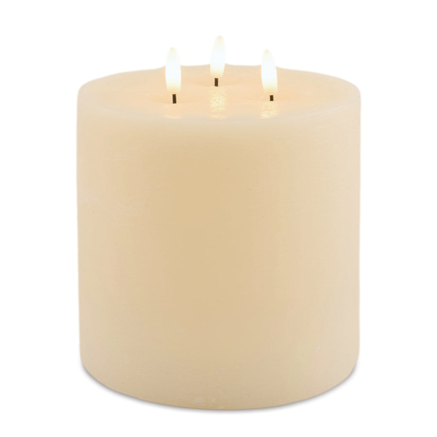 Ivory Triple Wick Candle (Set of 2)