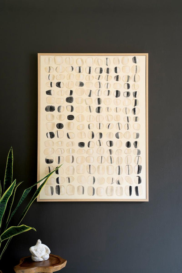 Abstract | Framed Acrylic Painting – Modern Expressionist Wall Art