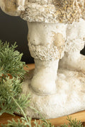 Faux Concrete Santa 18 inch detail