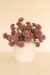 Set of 6 Purple Artificial Dahlia Stems – Farmhouse Spring Botanical Décor