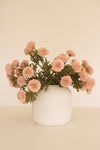 Set of 6 Light Pink Artificial Dahlias – Soft Spring Botanical Décor