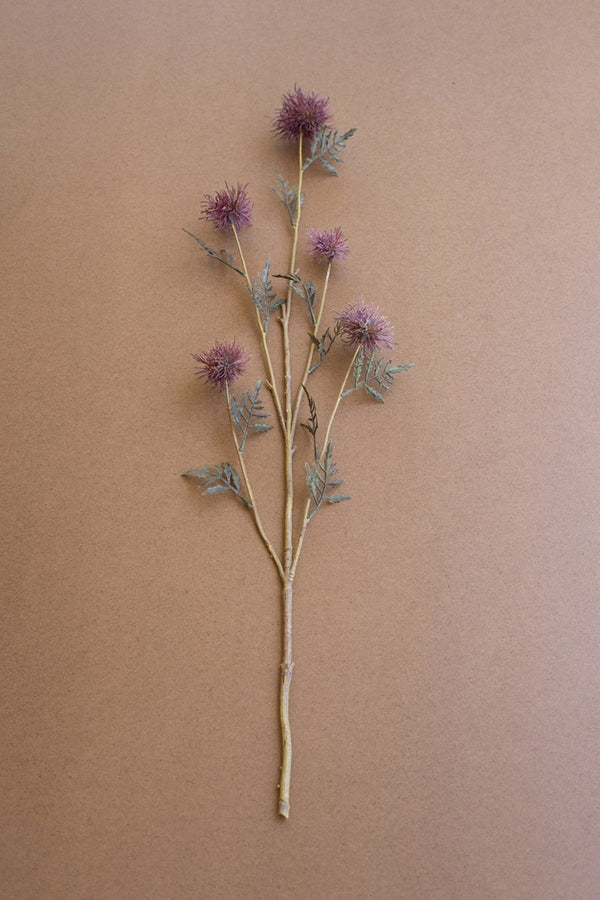 Kalalou Raw-Set of 6 Purple Artificial Flower Sprays – Cottage Spring Botanical Décor