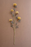 Set of 6 Yellow Artificial Flower Sprays – Farmhouse Spring Botanical Décor