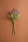 Set of 6 Artificial Lavender Bundles – Realistic Faux Purple Floral Stems for French Country Décor