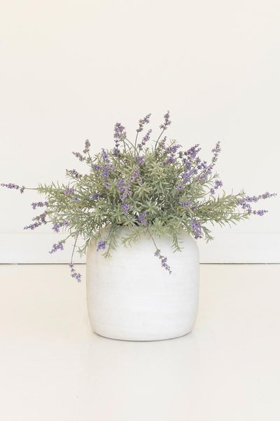 Faux lavender bloom detail