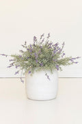 Faux lavender bloom detail