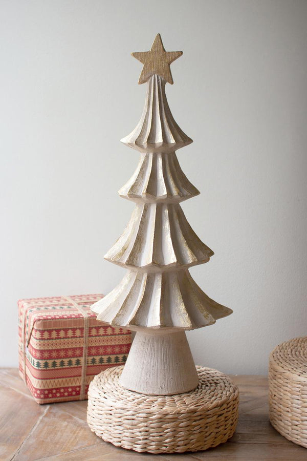 Resin Christmas Topiaries – Holiday Greenery Décor