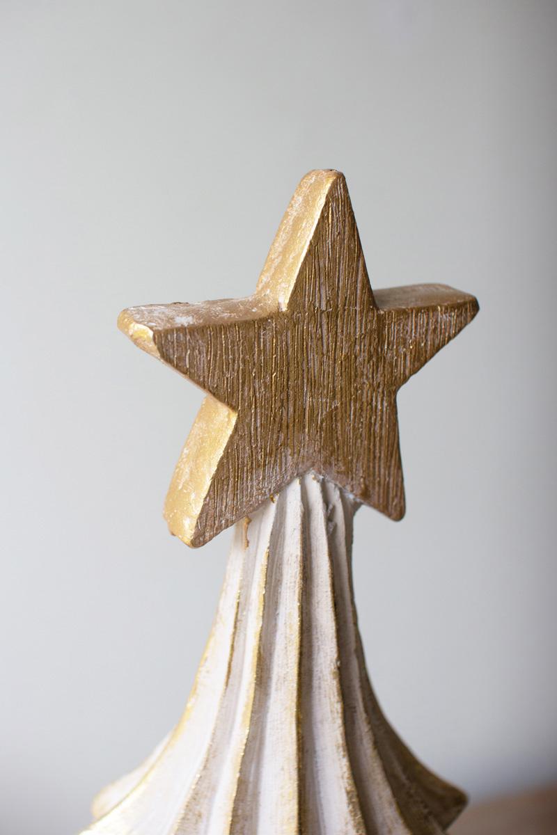 Resin Christmas Topiaries angle