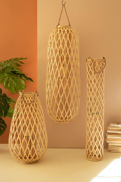 Willow lantern weave detail