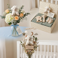 15" Cream Lamb Floral Pick – Easter & Spring Wreath Décor