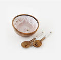 Bee Salad Bowl with Servers - Set of 3
