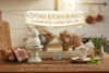 Cottage Kitchen Bundle · Flower Pigs + Honey Bee Jar