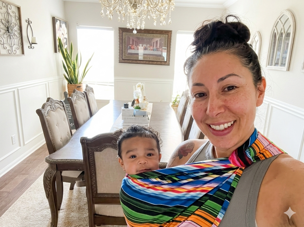 Bamboo  Serape Swaddle Blanket