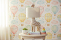 Giraffe Lamp with Shade — Safari Nursery Statement Lamp