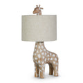 Giraffe Lamp with Shade — Safari Nursery Statement Lamp