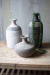 Set of 3 Handmade Clay Vessels with Matte Finish – Traditional Decorative Accent Décor