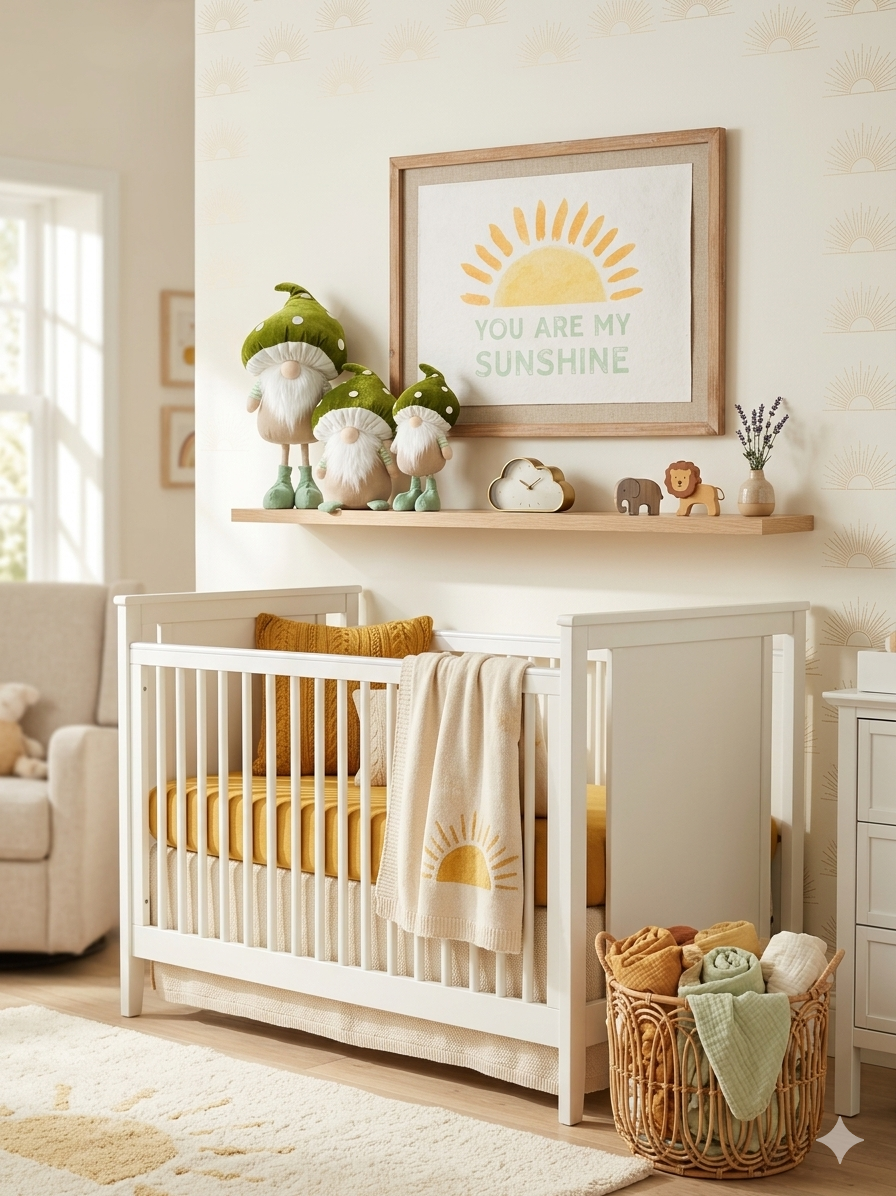 You Are My Sunshine Framed Wall Art — 17.75" Inspirational Print