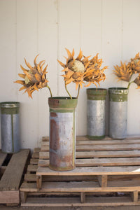 Reclaimed Military Canister – Rustic Fall Farmhouse Décor
