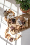 Mixed Dried Botanical Garland – 72" Natural Table Runner