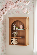 Beaded Wall Shelf — 23.5" Decorative Floating Display Shelf