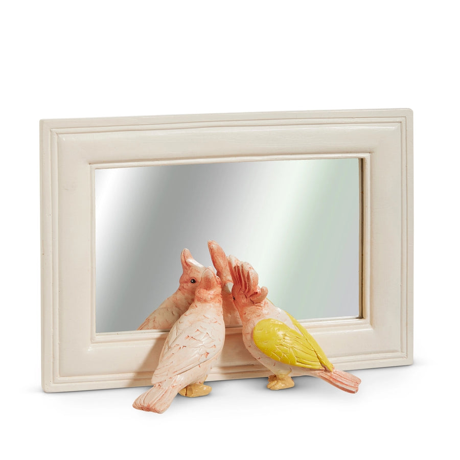 Mirror with Birds — Nature-Inspired Decorative Accent Mirror