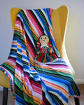 Bamboo  Serape Swaddle Blanket