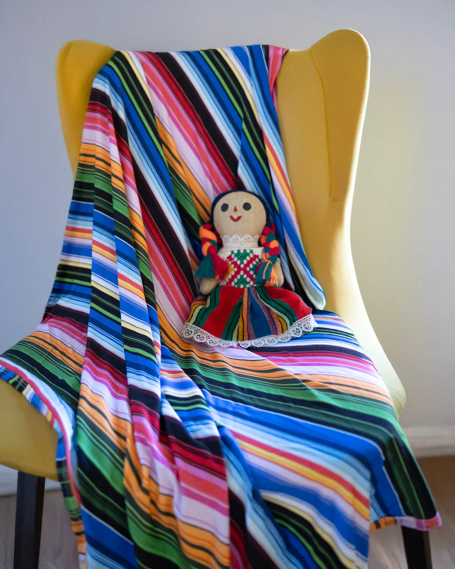 Bamboo  Serape Swaddle Blanket
