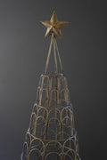 Metal Christmas Tree Card Holder