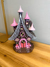 Chocolate & Pink Candy Castle House