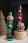 Set of 2 Christmas Dog Nutcrackers