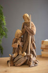 Driftwood Holy Family Nativity – Mary, Joseph and Baby Jesus