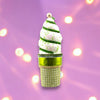 8in Green Swirl Ice Cream Cone Party Decoration